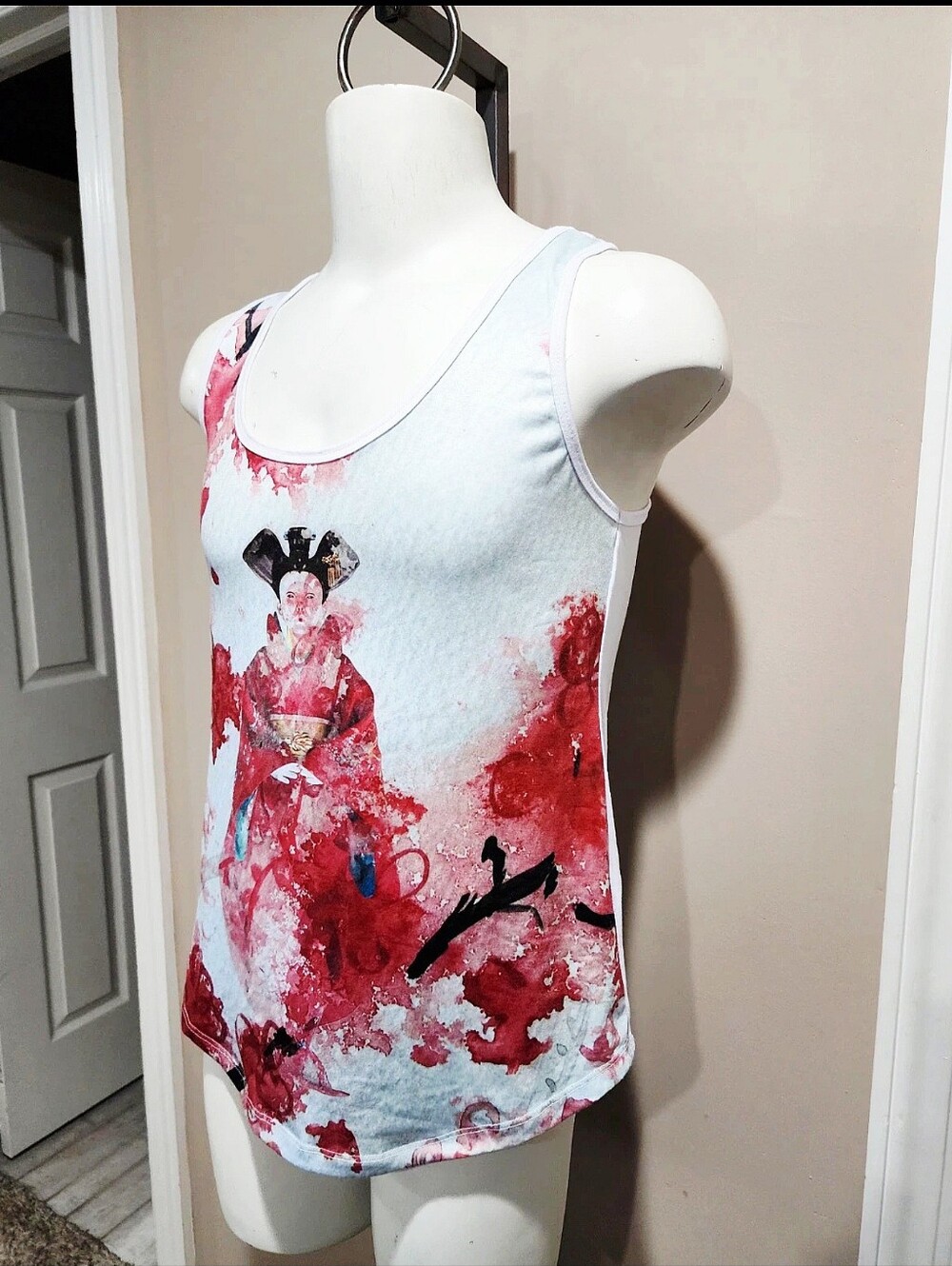 NWT Hot Topic Ghost In The Shell Geisha Tank Top Size Juniors 2X